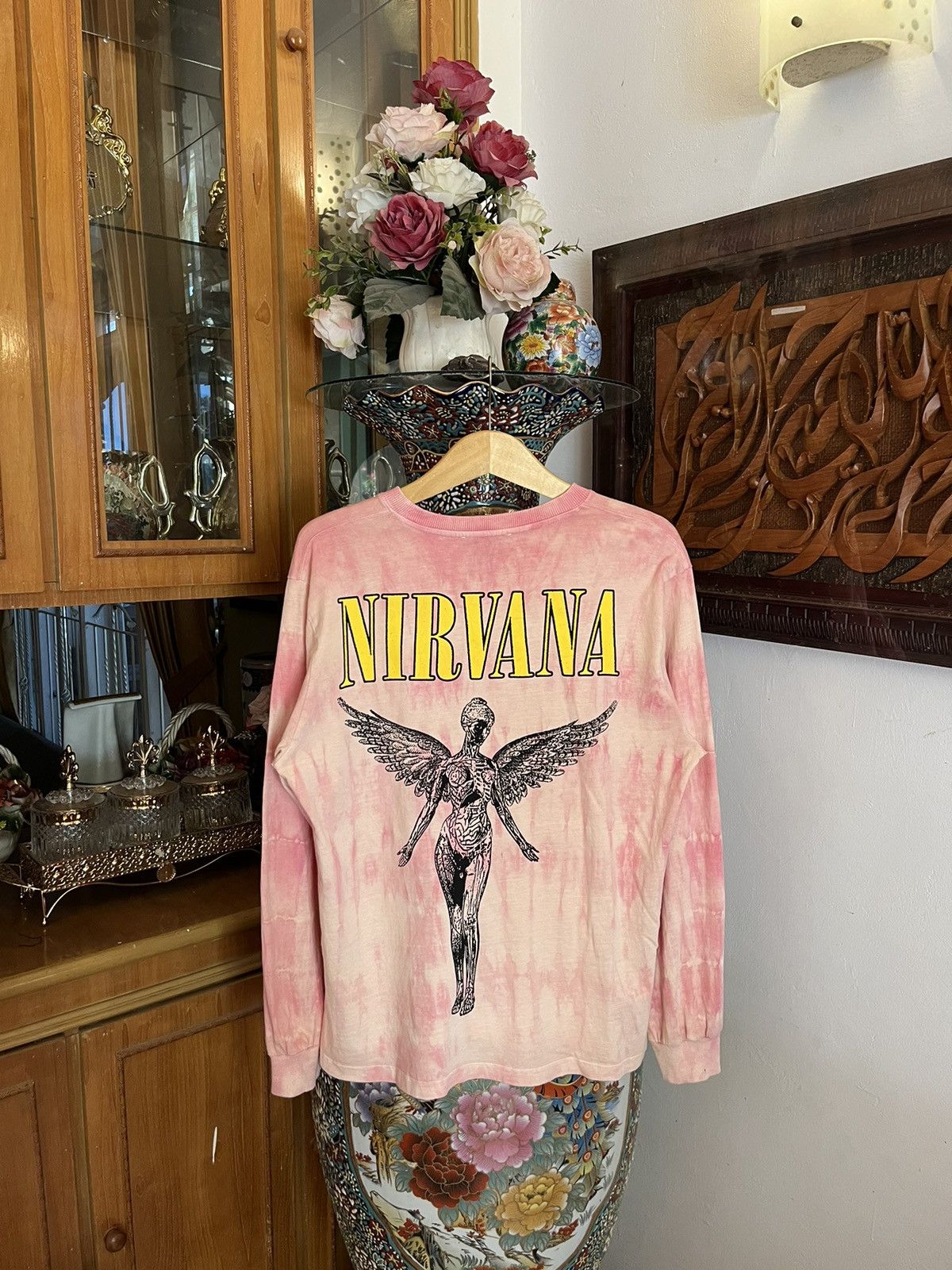 Nirvana in Utero x Zara Tye Dye Longsleeve