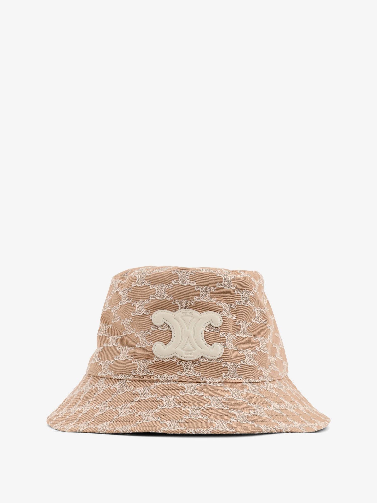 Celine Cotton hat with Triomphe logo all-over S - USA Tariffs Included Size ONE SIZE - 1 Thumbnail