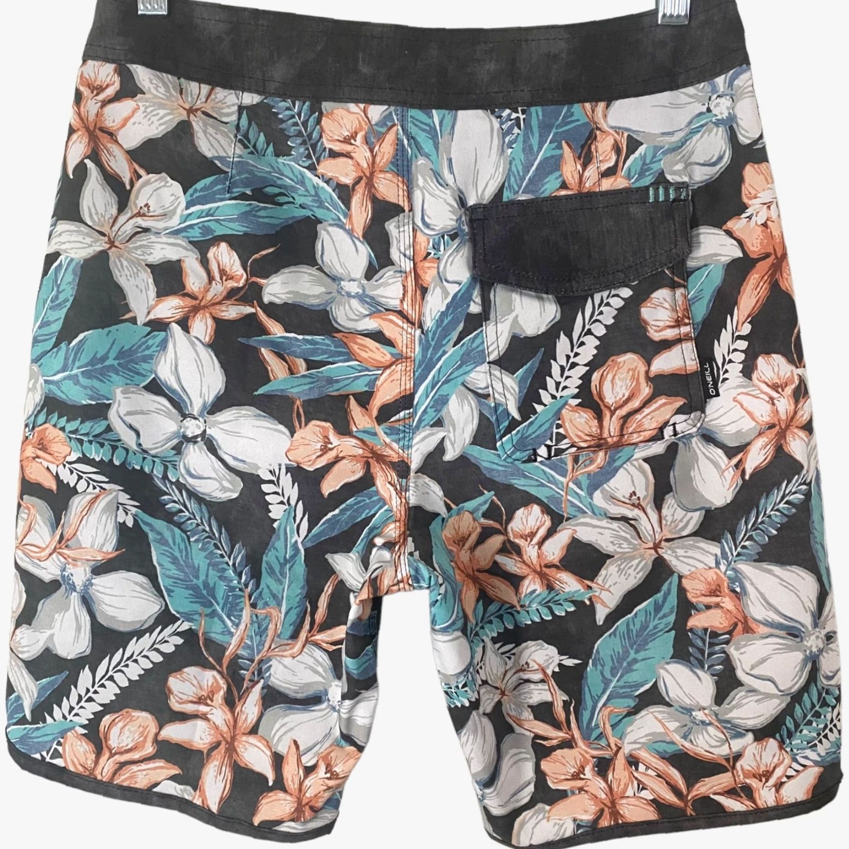 O'Neill O'Neill Hyperfreak Board Shorts Men's 28 Floral Water-Resistant Stretch Swim Size US 28 / EU 44 - 4 Thumbnail