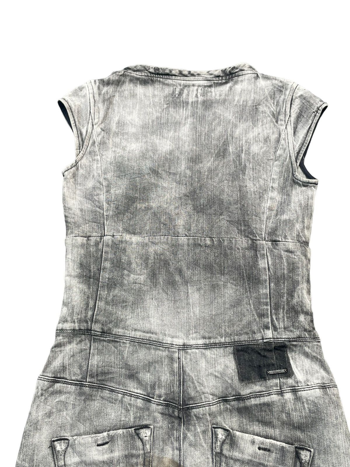 Diesel × Le Grande Bleu (L.G.B.) × Vintage Vintage Diesel Denim Dress Size S / US 4 / IT 40 - 7 Thumbnail