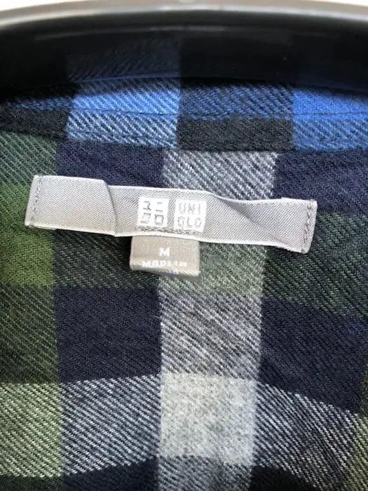 Japanese Brand Japanese Brand Uniqlo Plaid Tartan Flannel Shirt 👕 Size US M / EU 48-50 / 2 - 3 Thumbnail