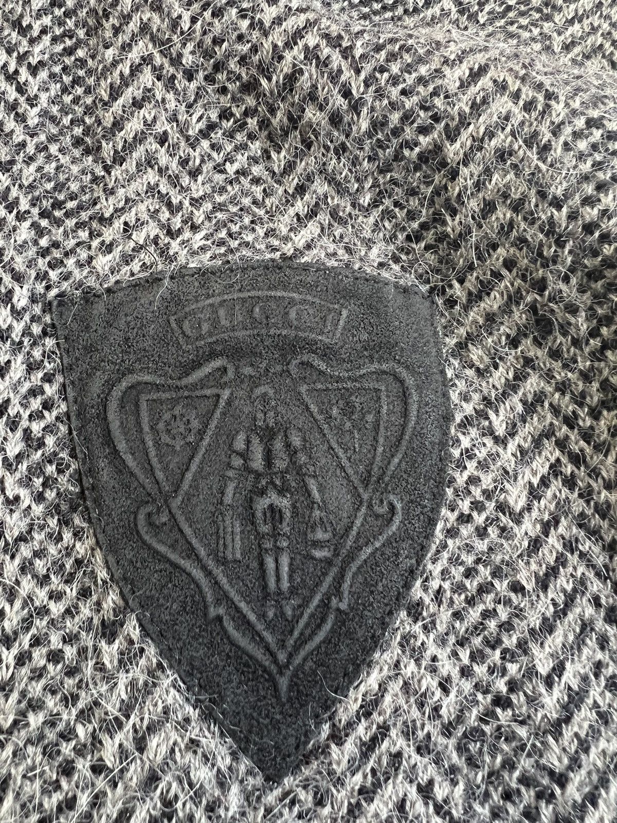 Gucci Vintage Gucci Tom Ford era mohair alpaca wool zip cardigan Size US L / EU 52-54 / 3 - 7 Thumbnail