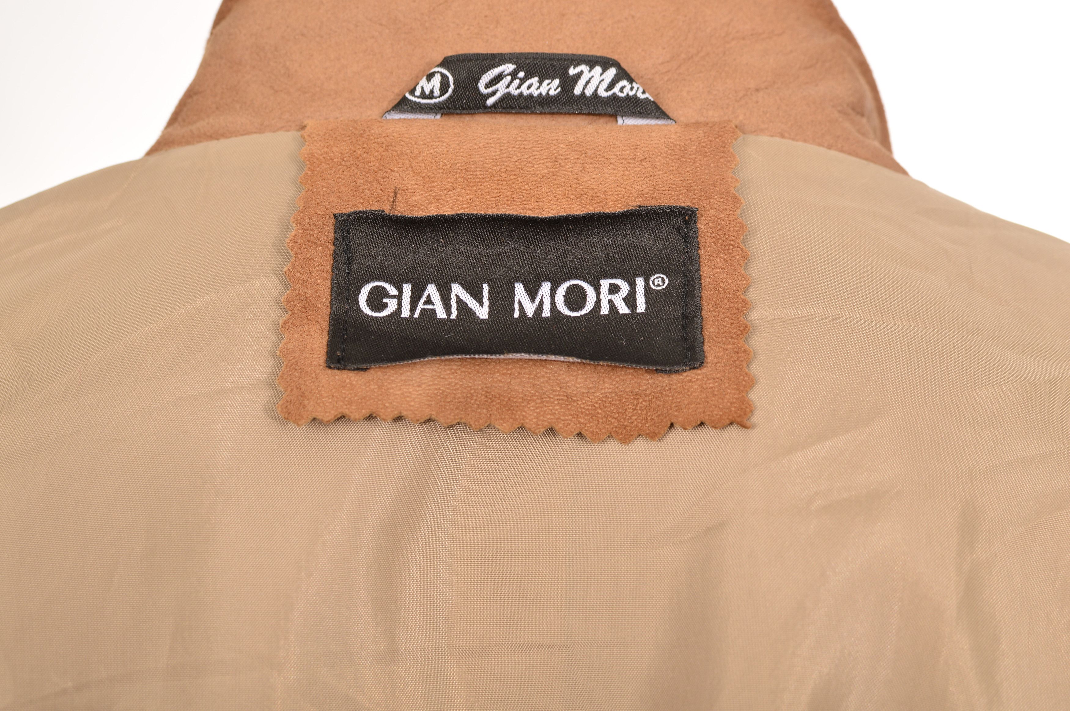 Genuine Leather DDP Gian Mori Suede Genuine Leather Button Jacket Blazer Size US M / EU 48-50 / 2 - 6 Thumbnail