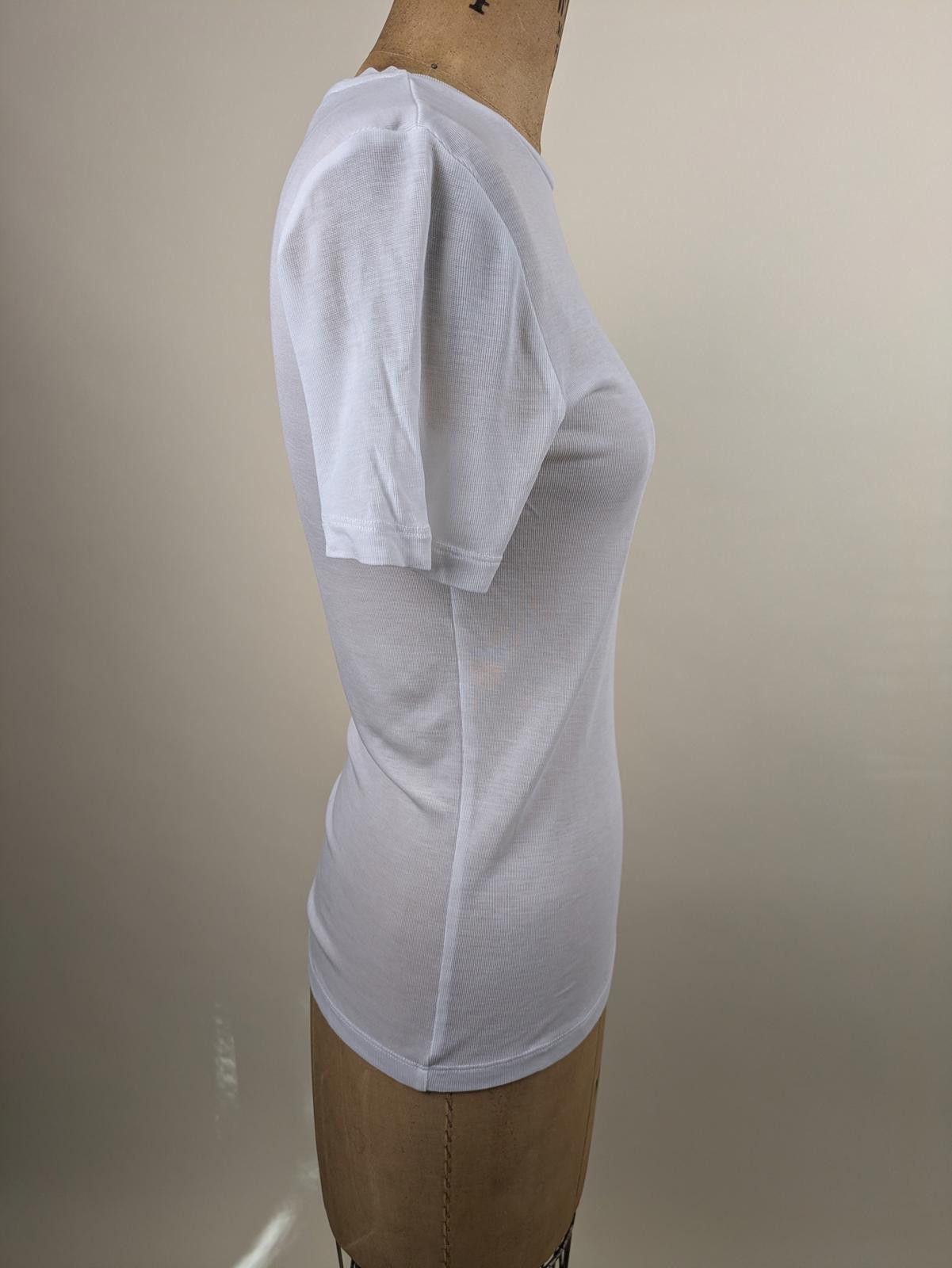 Jacquemus 2010's Jacquemus white sheer logo tee Size M / US 6-8 / IT 42-44 - 5 Thumbnail