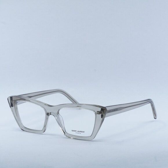 Saint Laurent Paris 🕶️ New Saint Laurent SL276 MICA OPT 005 Eyeglasses - Beige Size ONE SIZE - 1 Thumbnail