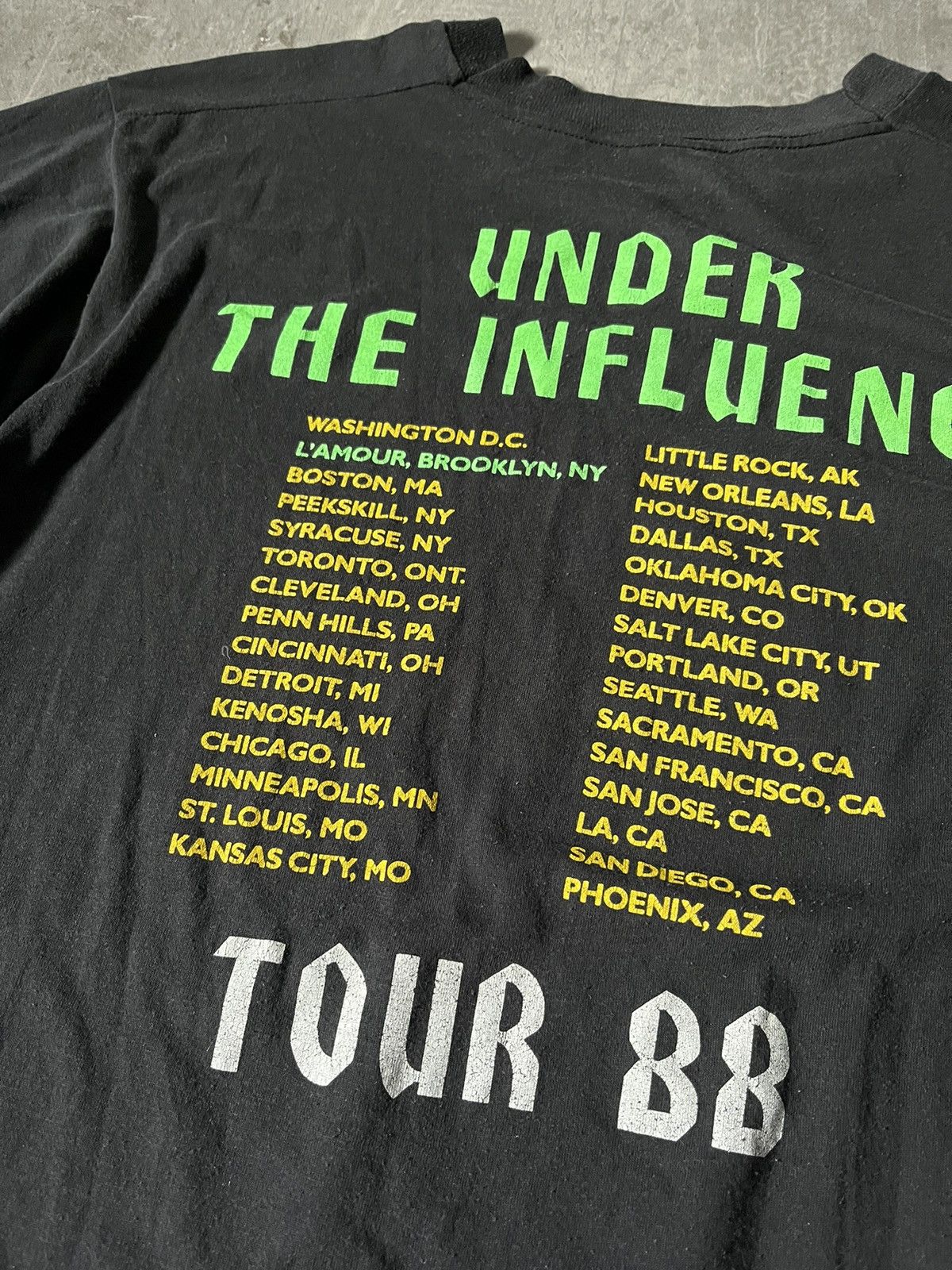 Band Tees Vintage Over Kill T-shirt black 1988 tour Size US M / EU 48-50 / 2 - 6 Thumbnail
