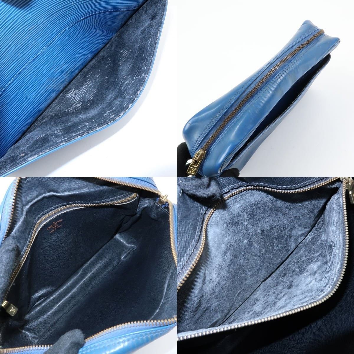 Louis Vuitton Louis Vuitton Epi Trocadero 27 Shoulder Bag Leather Blue Size ONE SIZE - 7 Thumbnail