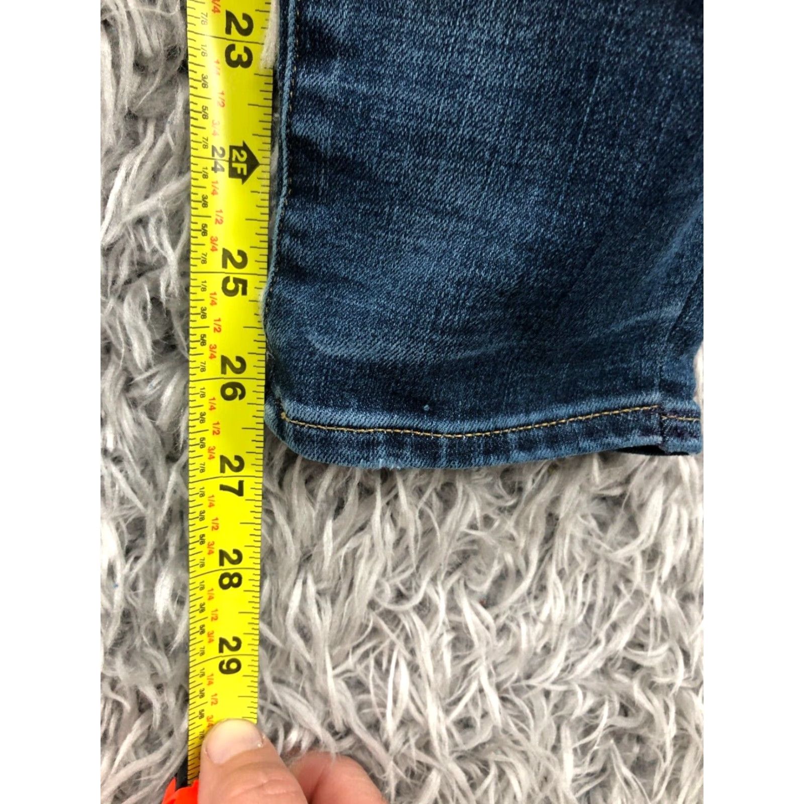 American Eagle Outfitters American Eagle Outfitters Jeans Slim Straight Mens 28x28 Regular Blue Size US 28 / EU 44 - 4 Thumbnail