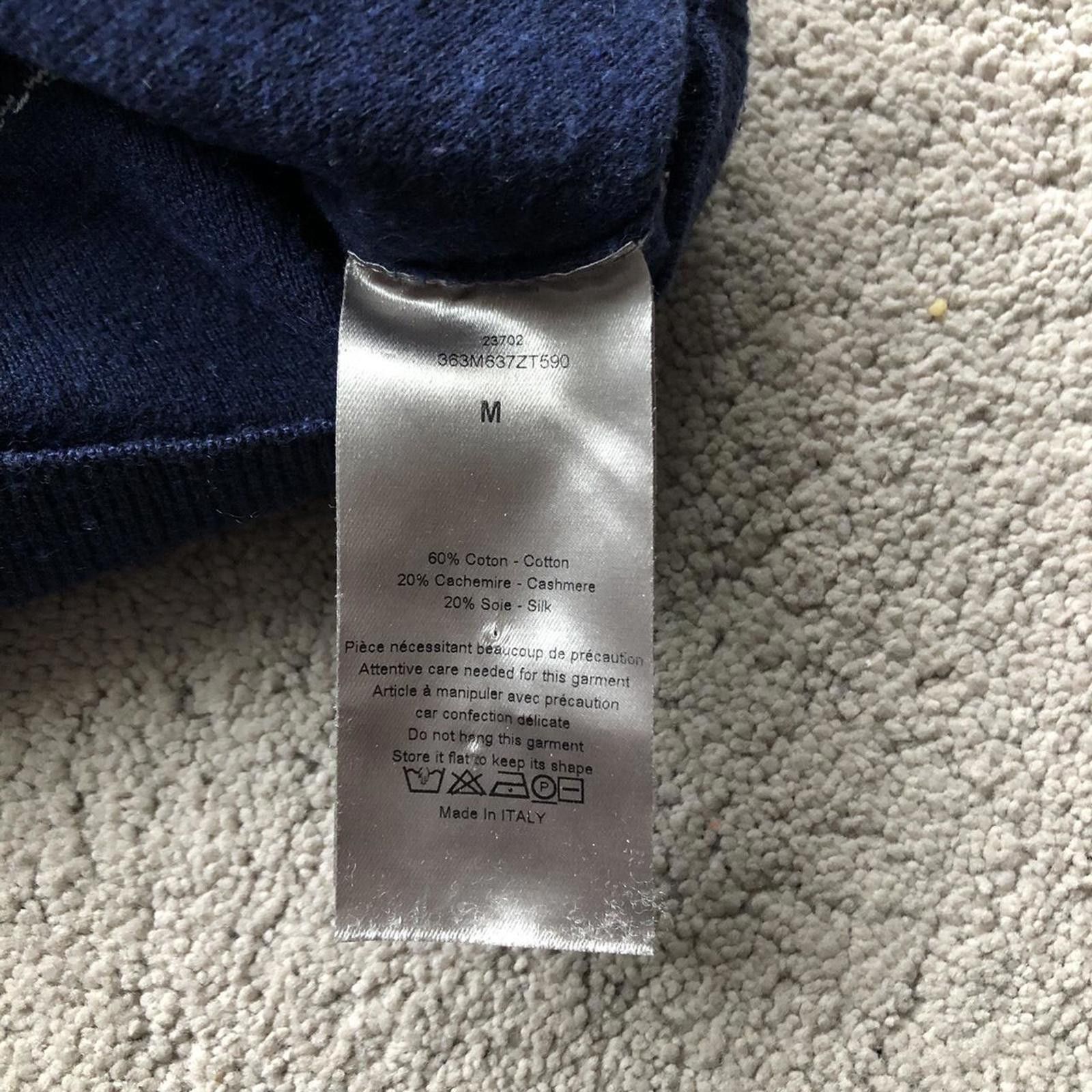 Dior Dior Homme Striped Rope Crewneck Size US M / EU 48-50 / 2 - 4 Thumbnail