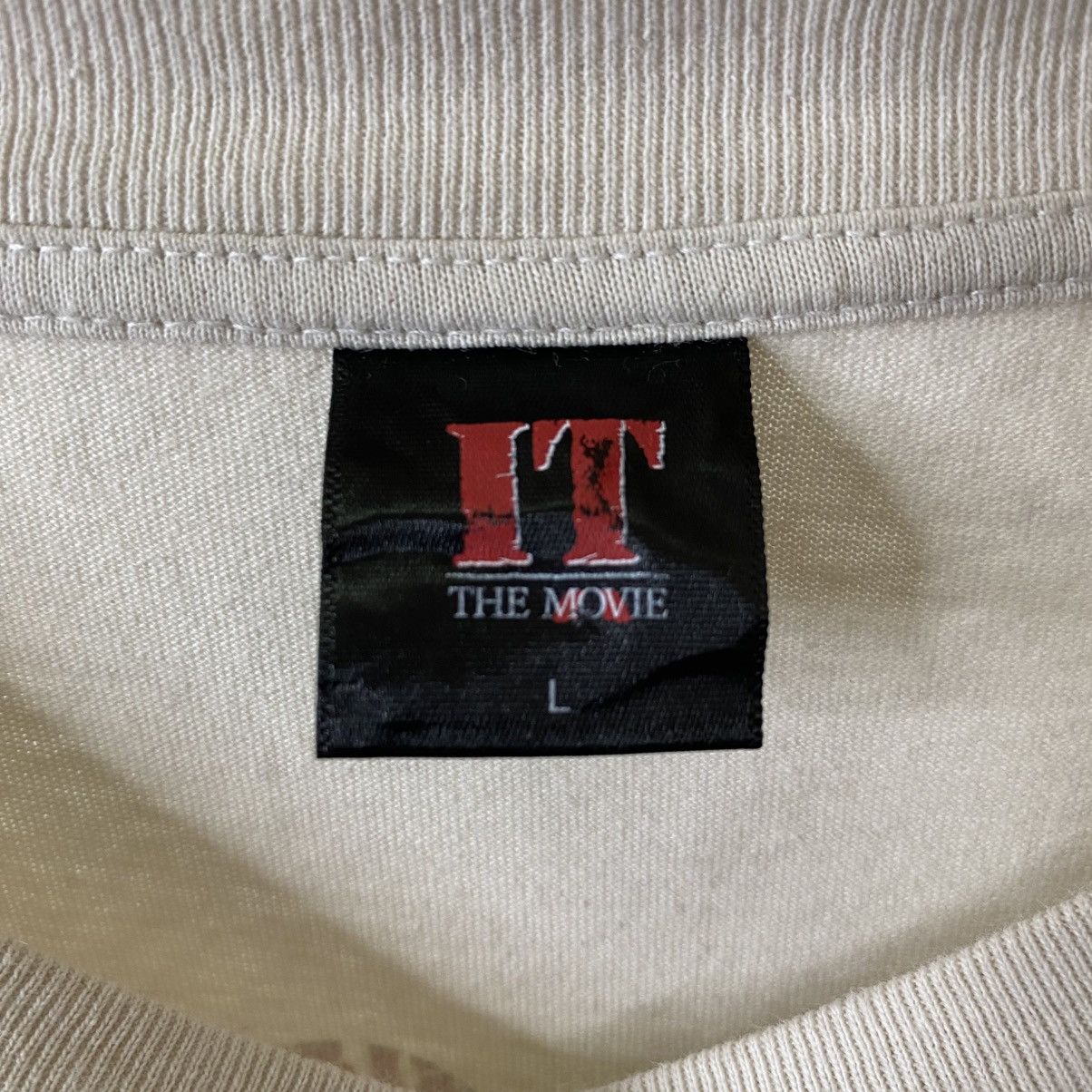 Vintage Y2K IT Pennywise Horror Movie Promo Tee Size US L / EU 52-54 / 3 - 3 Thumbnail