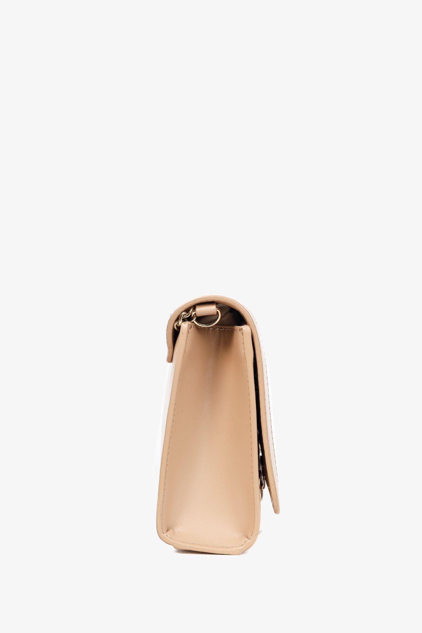 Love Moschino Love Moschino Crocodile-Embossed Vegan Leather Flap Bag Size ONE SIZE - 3 Thumbnail