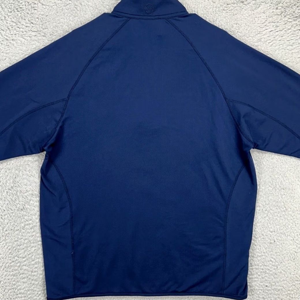 Vintage VINTAGE New York Rangers Pullover Shirt Mens Large Blue Quarter Zip Stretch Levelwear Size US L / EU 52-54 / 3 - 3 Thumbnail