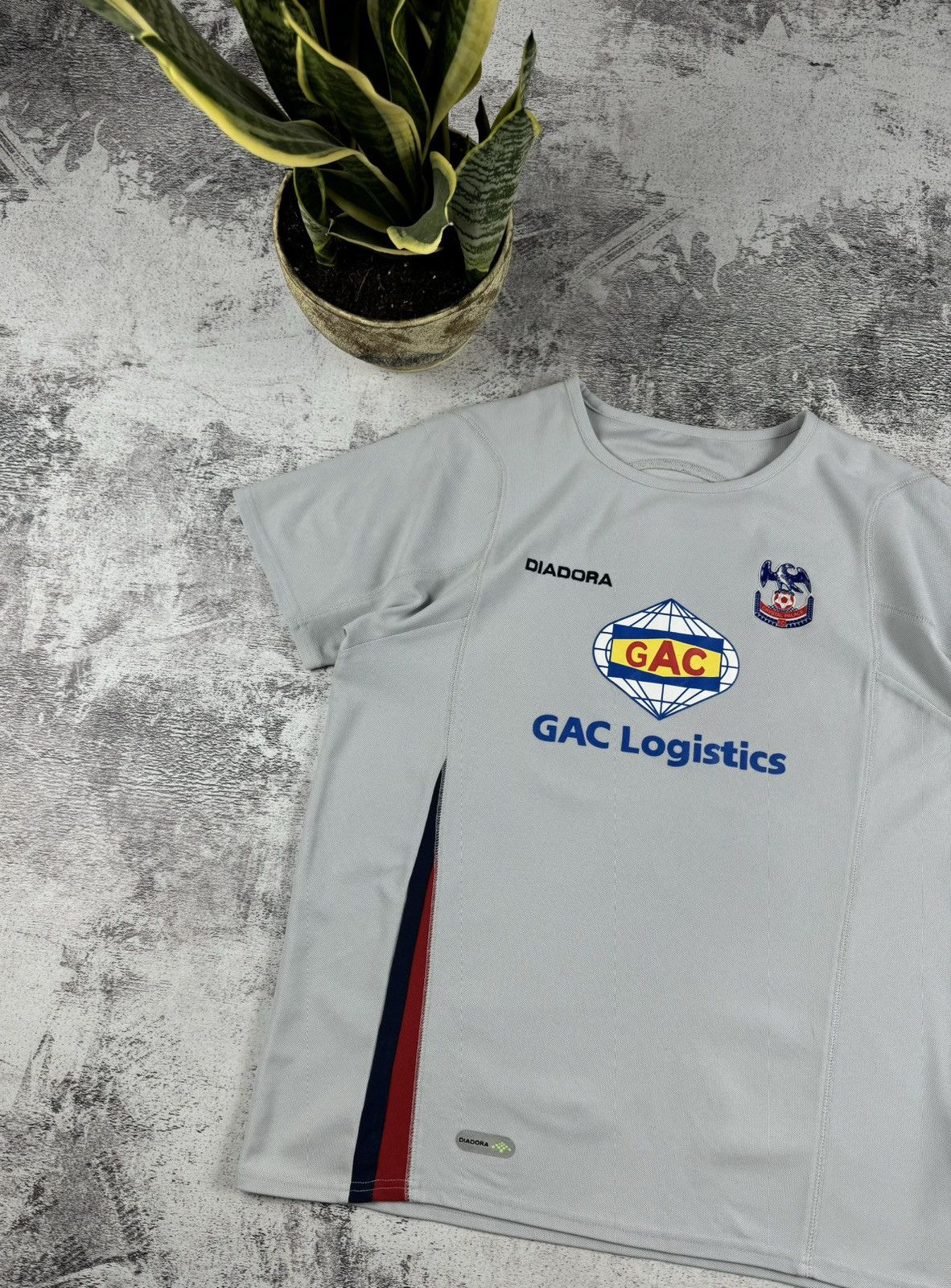 Diadora Vintage Crystal Palace 2006/2007/2008 Football T Shirt Tee Size US S / EU 44-46 / 1 - 2 Thumbnail
