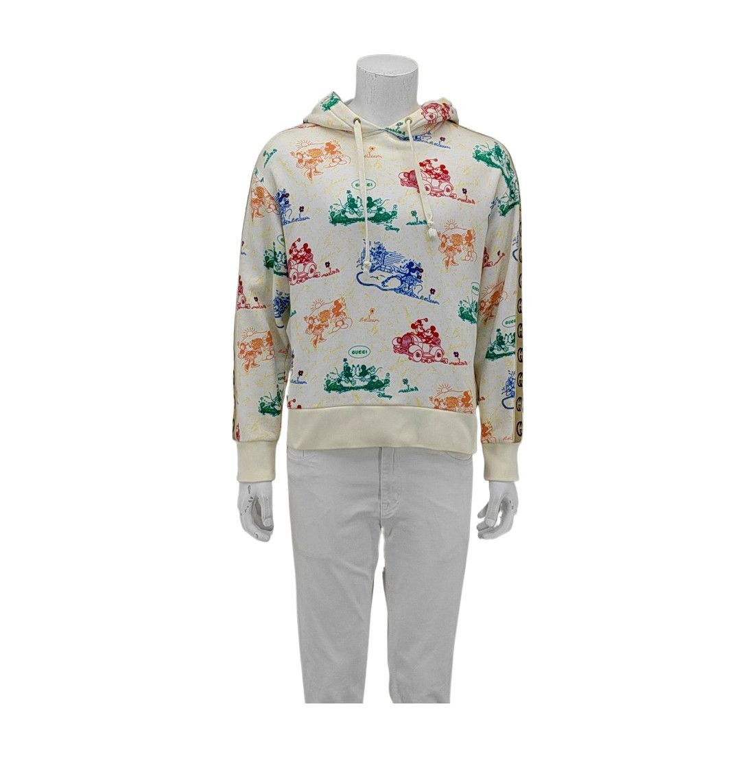 Gucci Gucci Disney Mickey Mouse Print Hoodie S Size US S / EU 44-46 / 1 - 1 Thumbnail