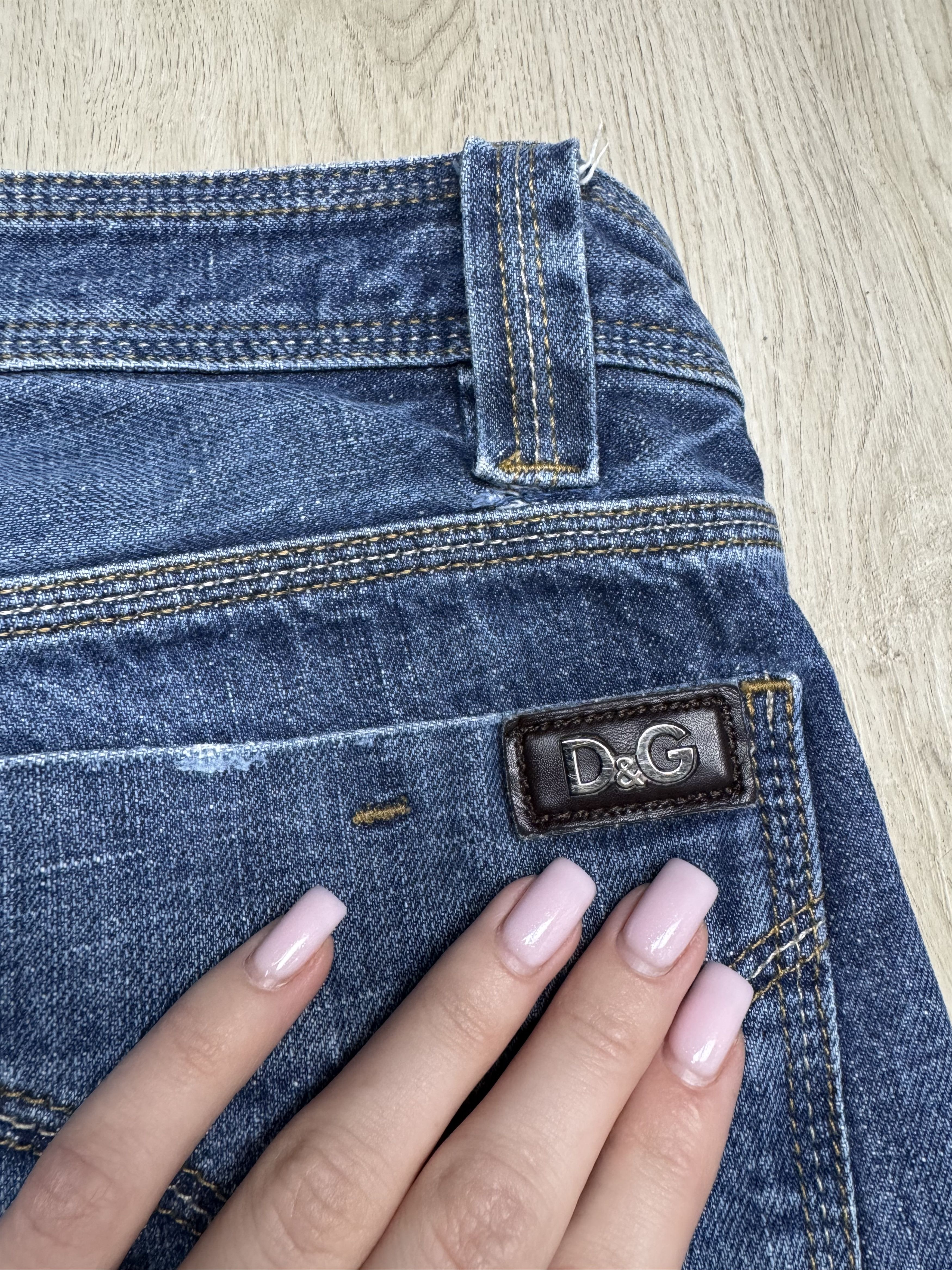 Dolce & Gabbana Dolce & Gabbana Vintage Womens Salvage Denim Pants Jeans Size 30" / US 8 / IT 44 - 10 Thumbnail