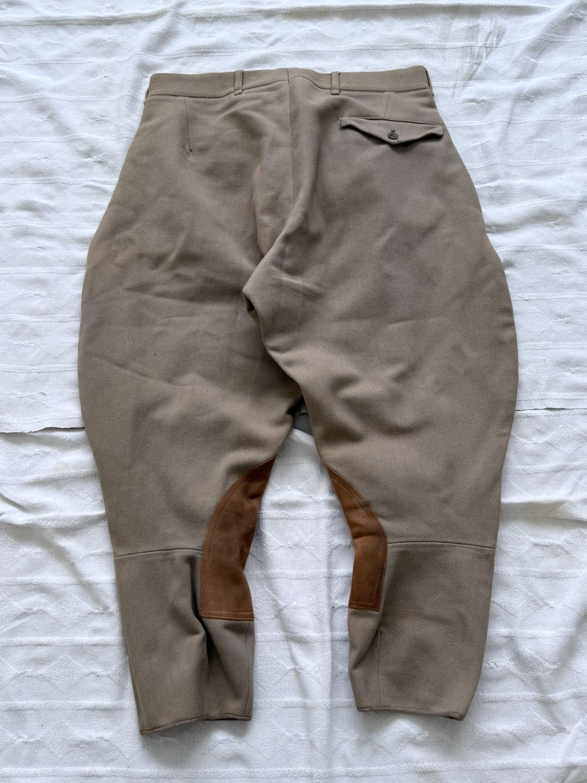 Vintage Antique 1940s „Pykehley” British Riding Breeches Pants Size US 35 - 13 Thumbnail