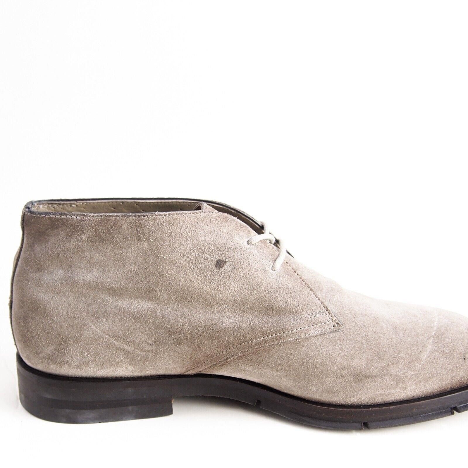 Santoni Santoni Chukka Boots Gray Sandy Suede US 9.5 EU 42.5 Size US 9.5 / EU 42-43 - 8 Thumbnail