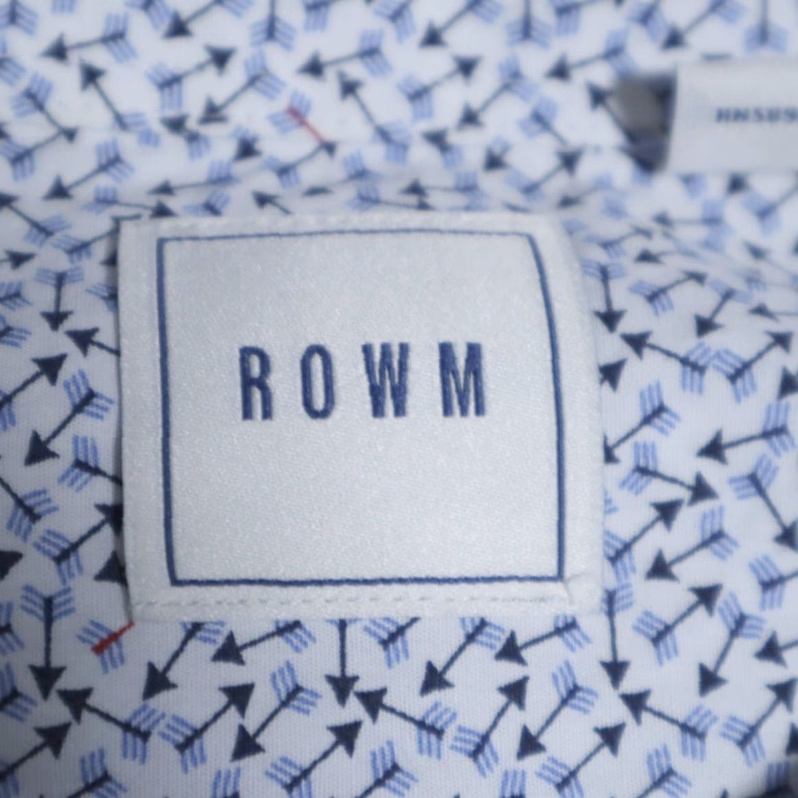 Vintage **White Arrow Print Button Down Shirt Men's 3XB** User: **White Arrow Print Button Down Shirt Men's 3XB** Size 48R - 5 Thumbnail