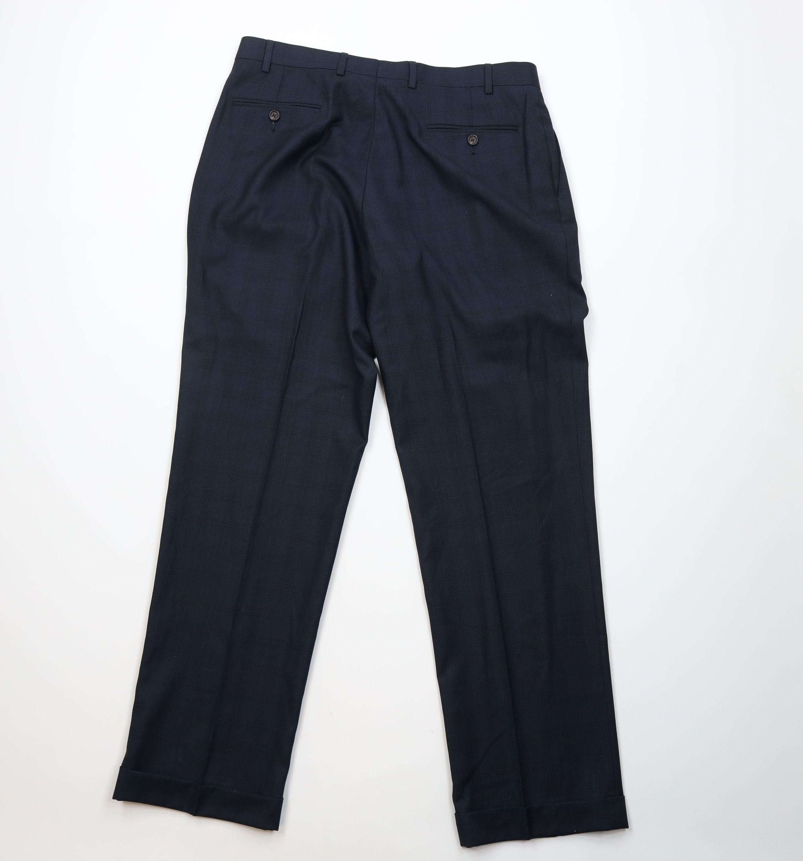 Ralph Lauren Vintage Ralph Lauren Blend Wide Leg Chino Pants Plaid Size US 36 / EU 52 - 9 Thumbnail