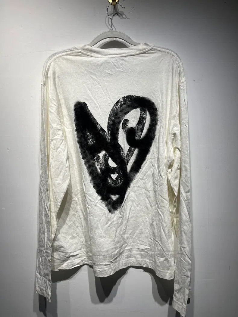 Acne Studios Acne Studios Spray Painted Heart Pattern Lightweight Cotto Size US S / EU 44-46 / 1 - 2 Thumbnail