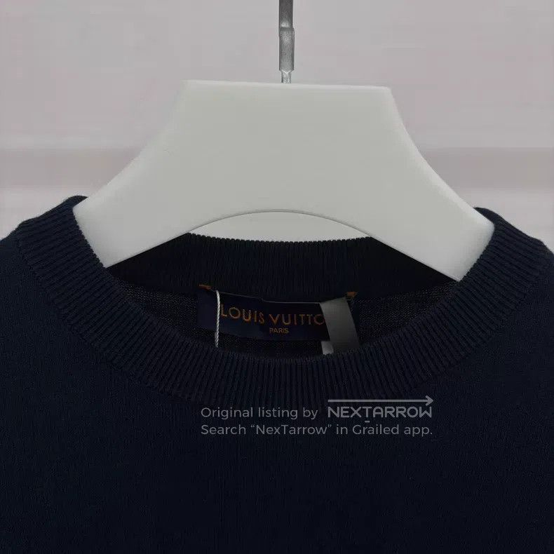 Louis Vuitton Louis Vuitton NIGO Love Logo Knit Short Sleeve Size US L / EU 52-54 / 3 - 3 Thumbnail
