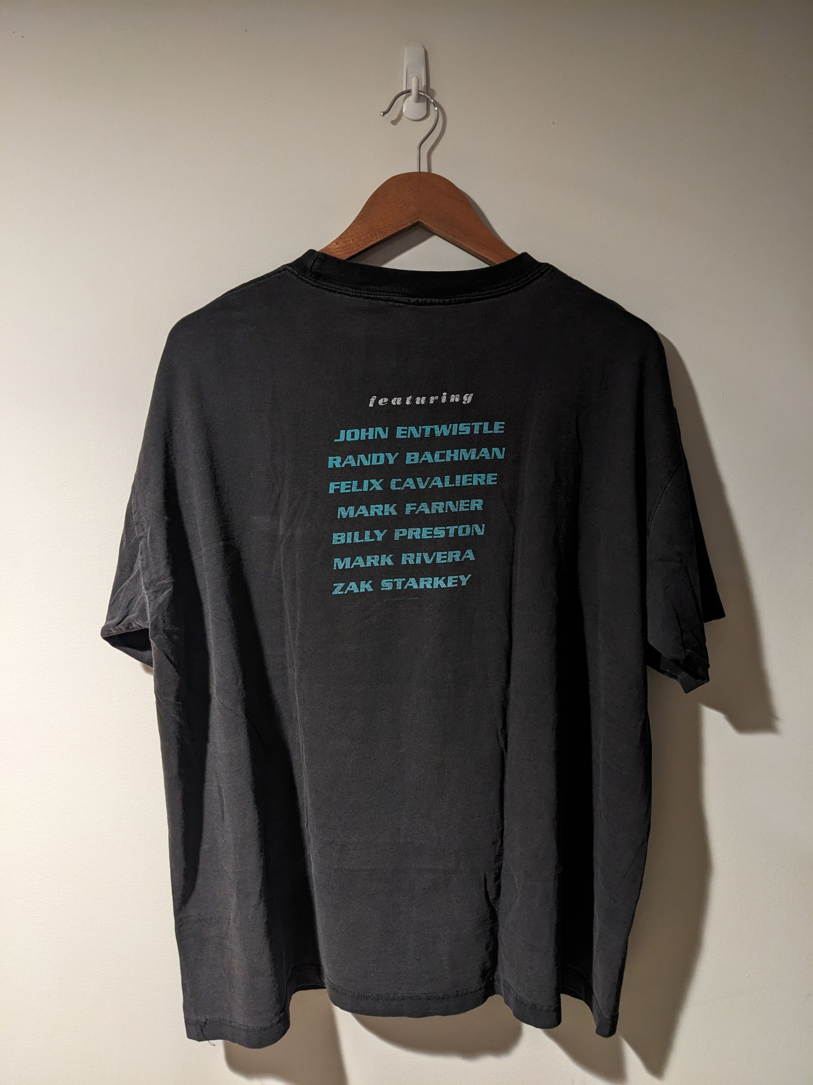 Band Tees × Vintage Vintage 1995 Ringo Starr And His Third All Starr T-Shirt Size US XL / EU 56 / 4 - 8 Thumbnail