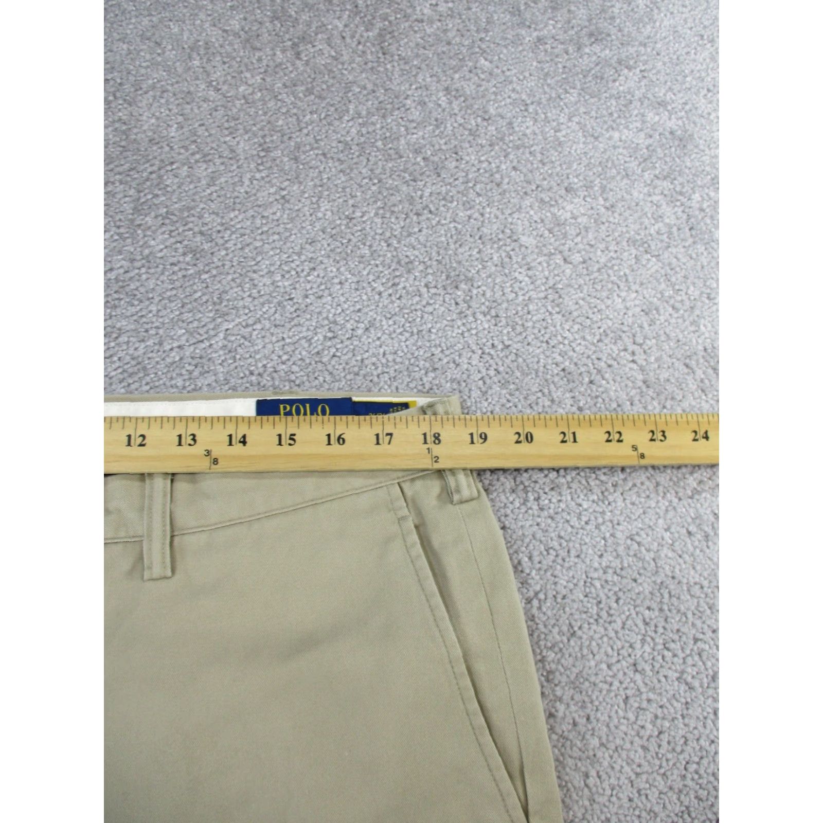 Polo Ralph Lauren Polo Ralph Lauren Pants Mens 36 Beige Twill Chinos Classic Fit 36X31 Size US M / EU 48-50 / 2 - 7 Thumbnail