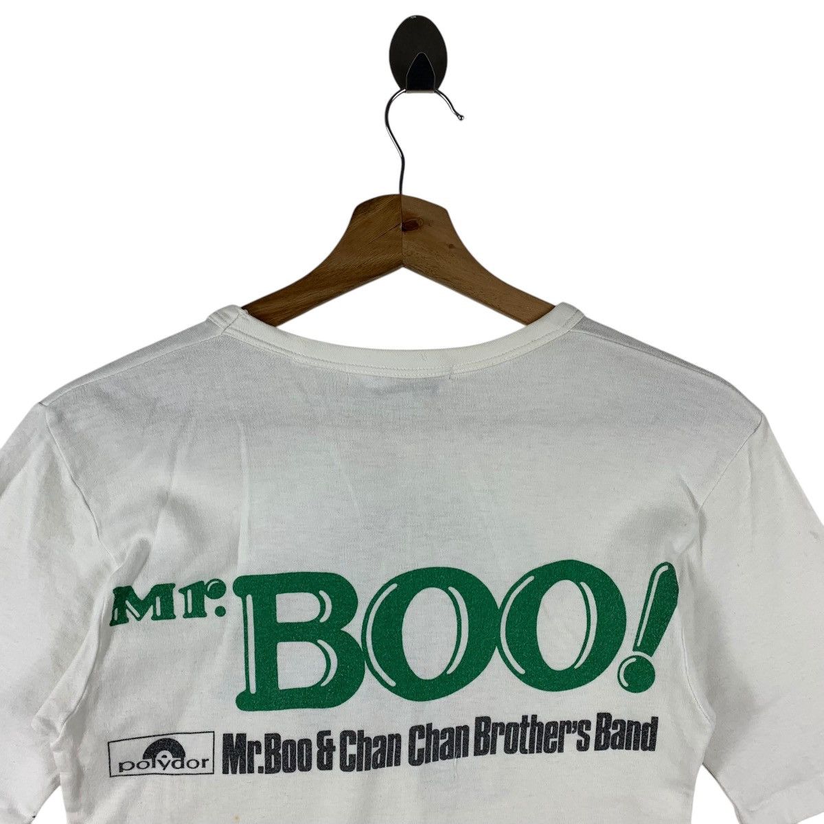 Band Tees Vintage 80s Mr. Boo Michael Hui Polydor Printed Tee Size XXS / US 00 / IT 34 - 9 Thumbnail
