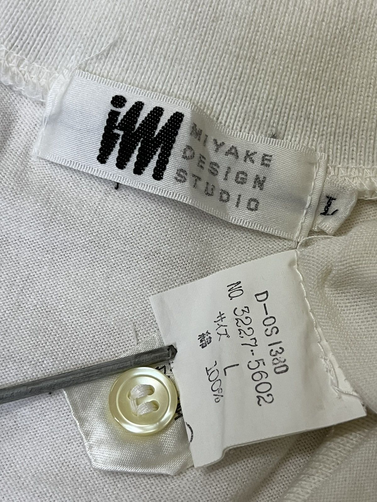Issey Miyake ICONIC🔥VINTAGE ISSEY MIYAKE DESIGN STUDIO POLO SHIRT Size US L / EU 52-54 / 3 - 8 Thumbnail
