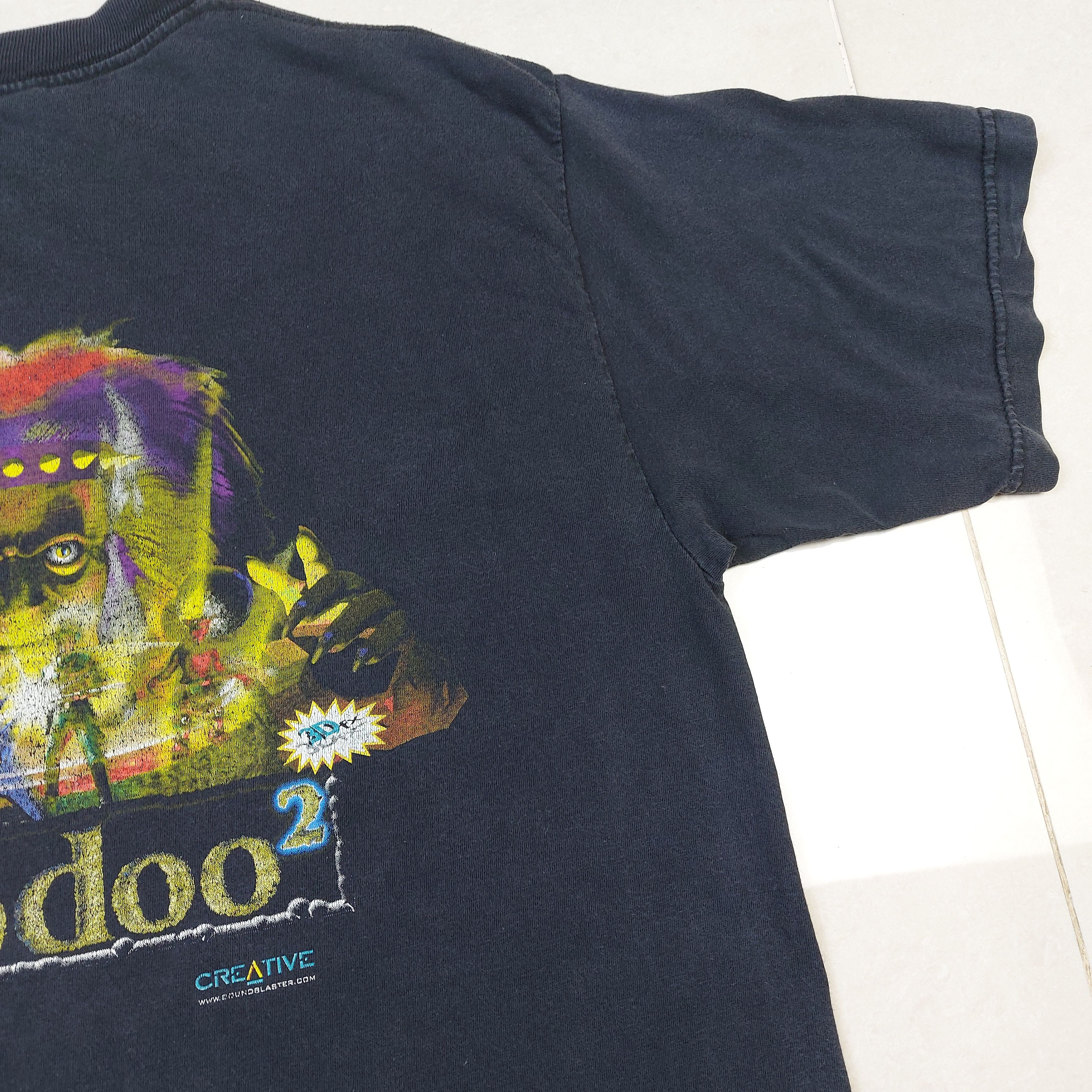 Microsoft VTG 1998 Creative 3D Blaster Voodoo2 Video Card Promo TEE Size US L / EU 52-54 / 3 - 14 Thumbnail