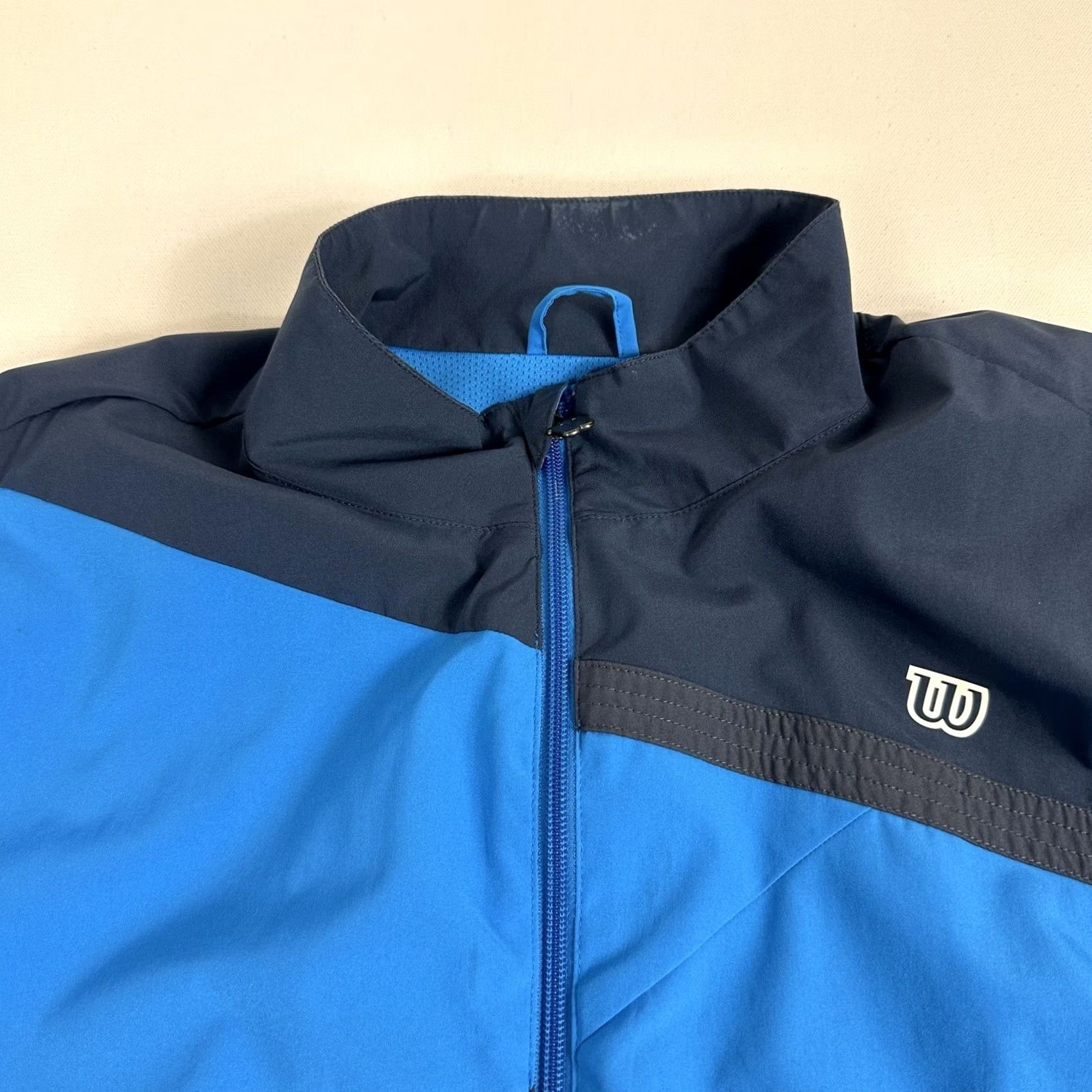 Wilson Wilson Rush Woven Team Jacket Windbreaker Blue Mens Large Size US L / EU 52-54 / 3 - 5 Thumbnail