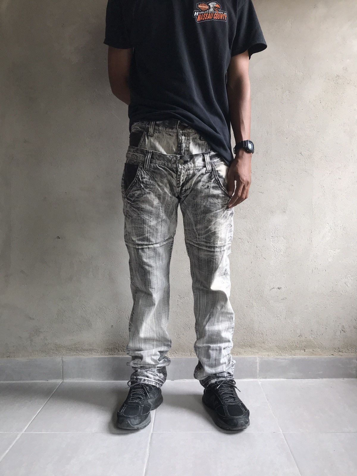 Japanese Brand × PPFM × semanticdesign Double waist jeans Size US 32 / EU 48 - 9 Thumbnail