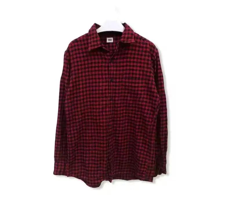 Japanese Brand Japanese Brand Uniqlo Plaid Tartan Flannel Shirt 👕 Size US M / EU 48-50 / 2 - 1 Thumbnail