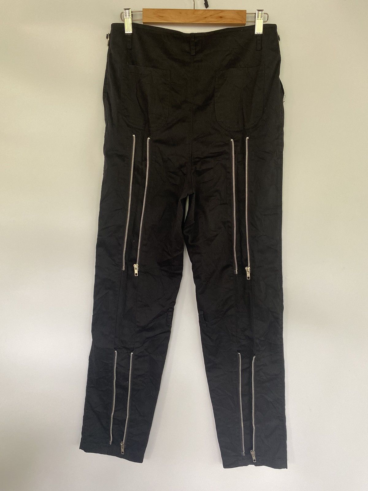 Designer × Japanese Brand Marajuku Fromm Japanese Brand Punk Zipper Adjuster Leg Pants Size 30" / US 8 / IT 44 - 5 Thumbnail