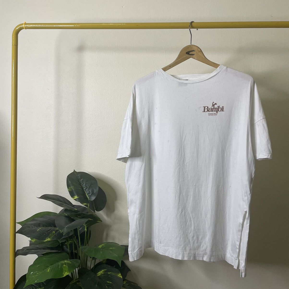 Cartoon Network × Disney × Vintage Disney x Bambi Backhit T Shirt Size US L / EU 52-54 / 3 - 4 Thumbnail