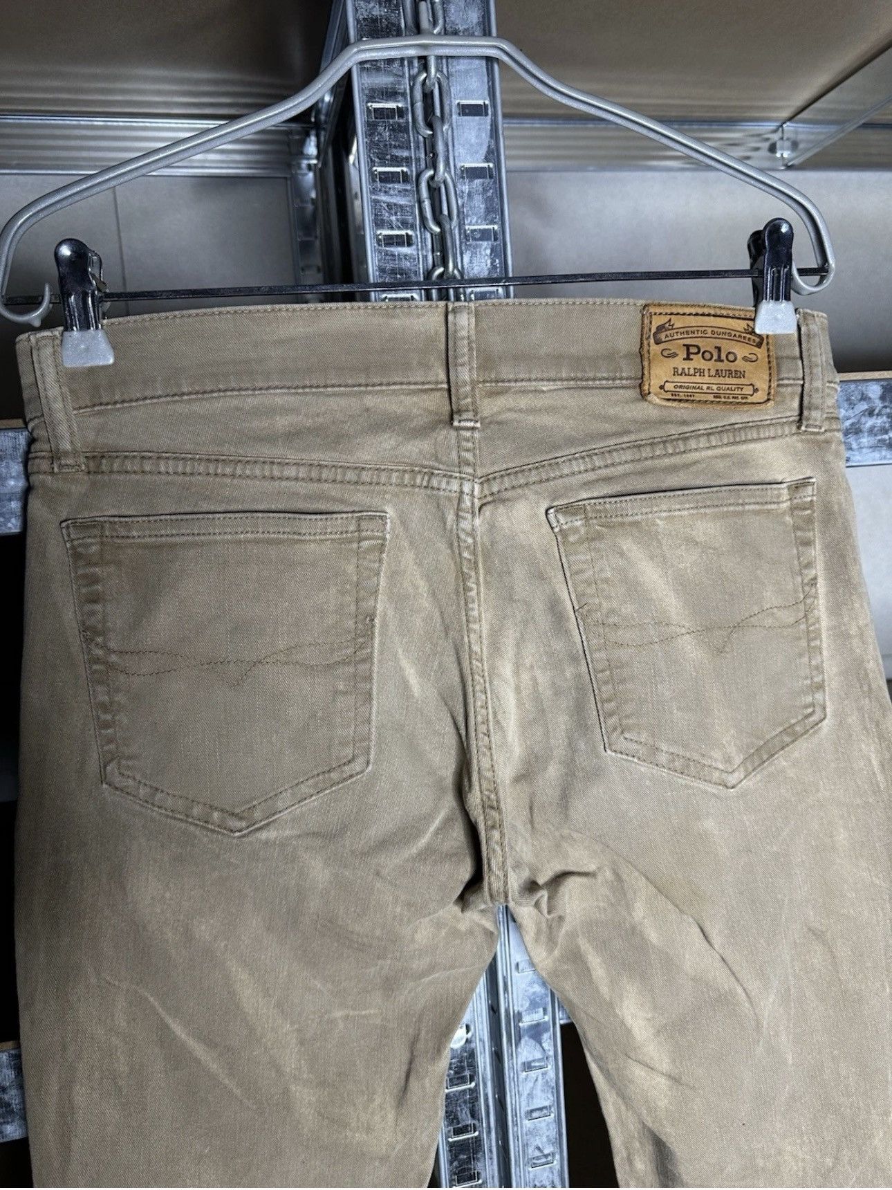 Polo Ralph Lauren Polo Ralph Lauren Western Country Lace Up Skinny Pants Tan Size 28" / US 6 / IT 42 - 15 Thumbnail