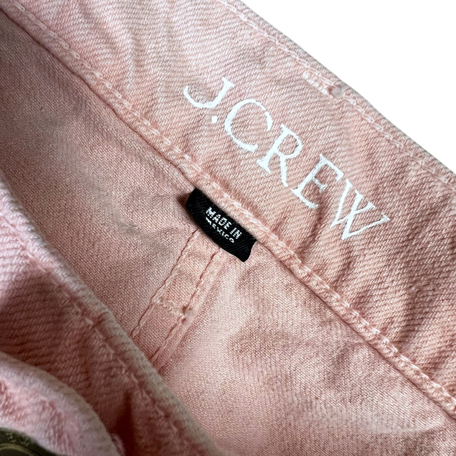 J.Crew J.Crew Women 27 Barbie Pink Mid-Rise Slouchy Straight Jeans Size 27" / US 4 / IT 40 - 5 Thumbnail