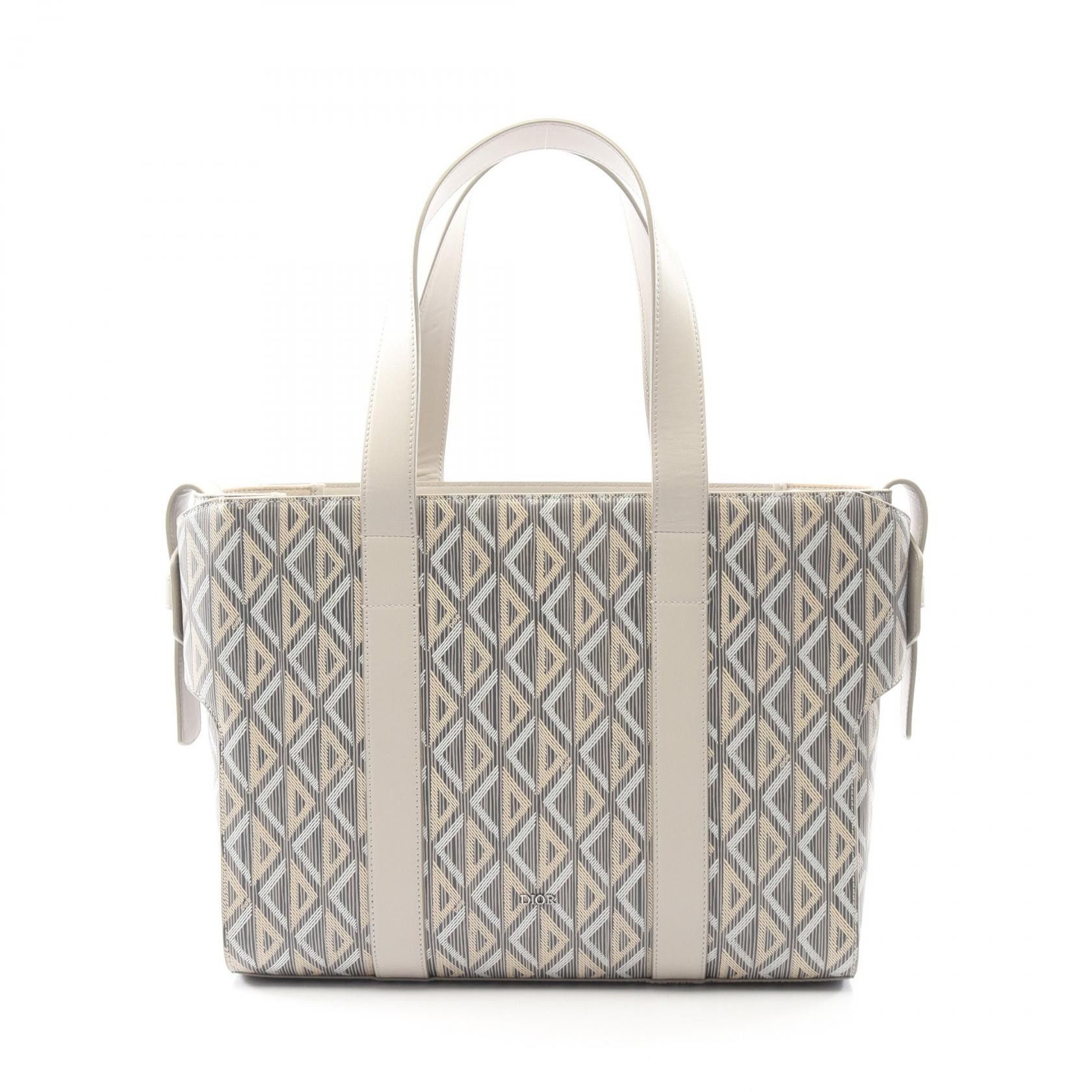Dior Dior Dior CD Diamond Corolle Coated Canvas Tote Bag Plastic / Synthetic Tote Bag DUTY FREE for USA Size ONE SIZE - 1 Thumbnail