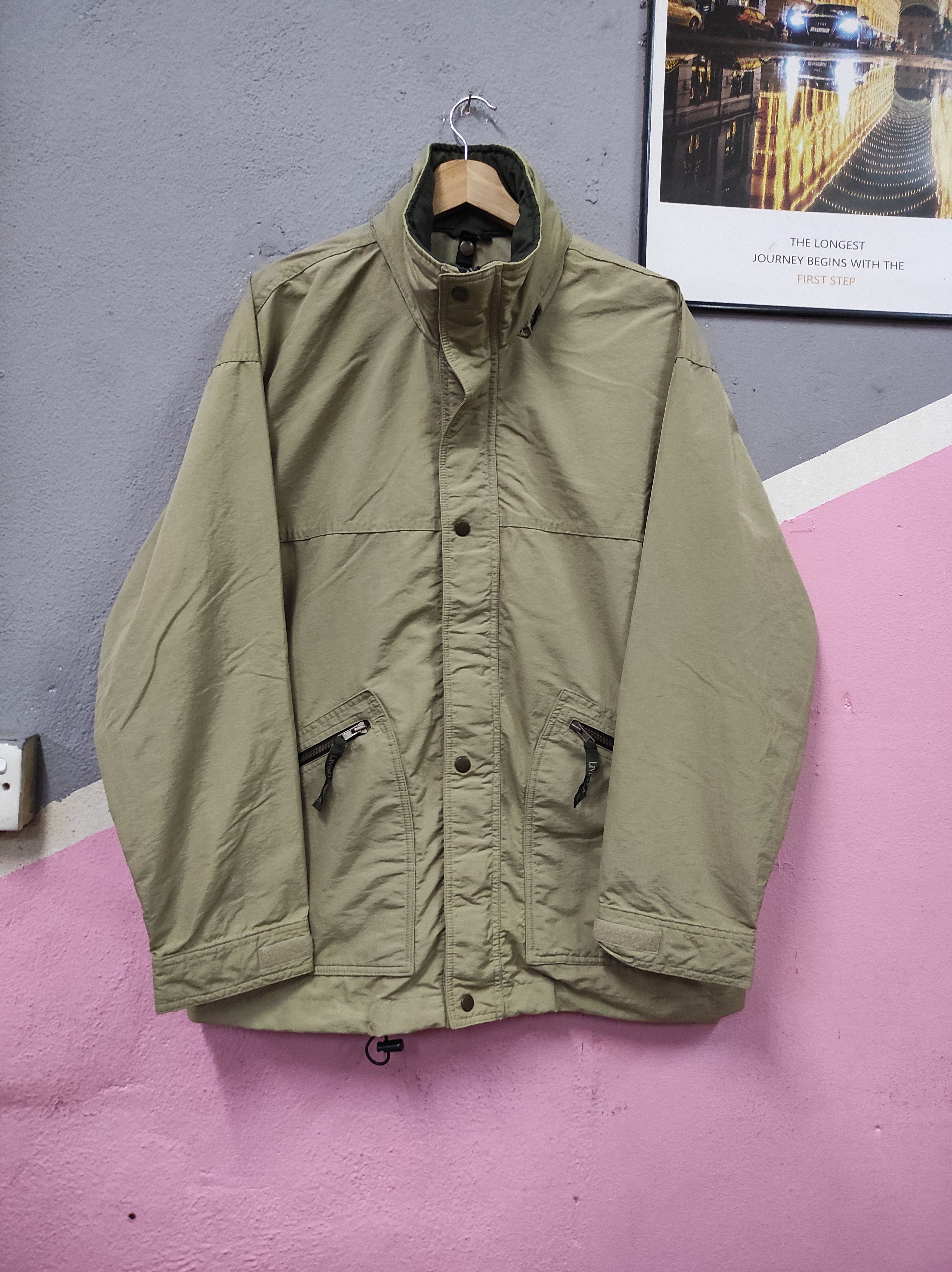 Vintage LIVING NATURE UTILITY JACKET HOODED Size US M / EU 48-50 / 2 - 2 Thumbnail