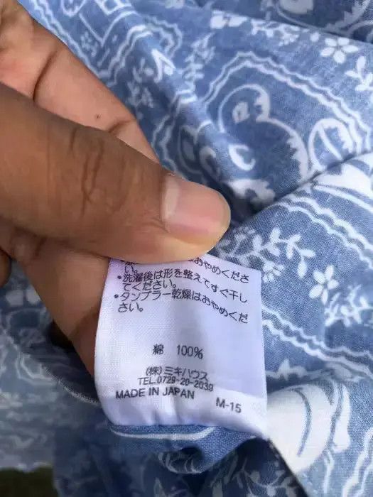 Disney × Mickey Mouse Mickey House Hawaiian Button Up Shirt Size US M / EU 48-50 / 2 - 4 Thumbnail