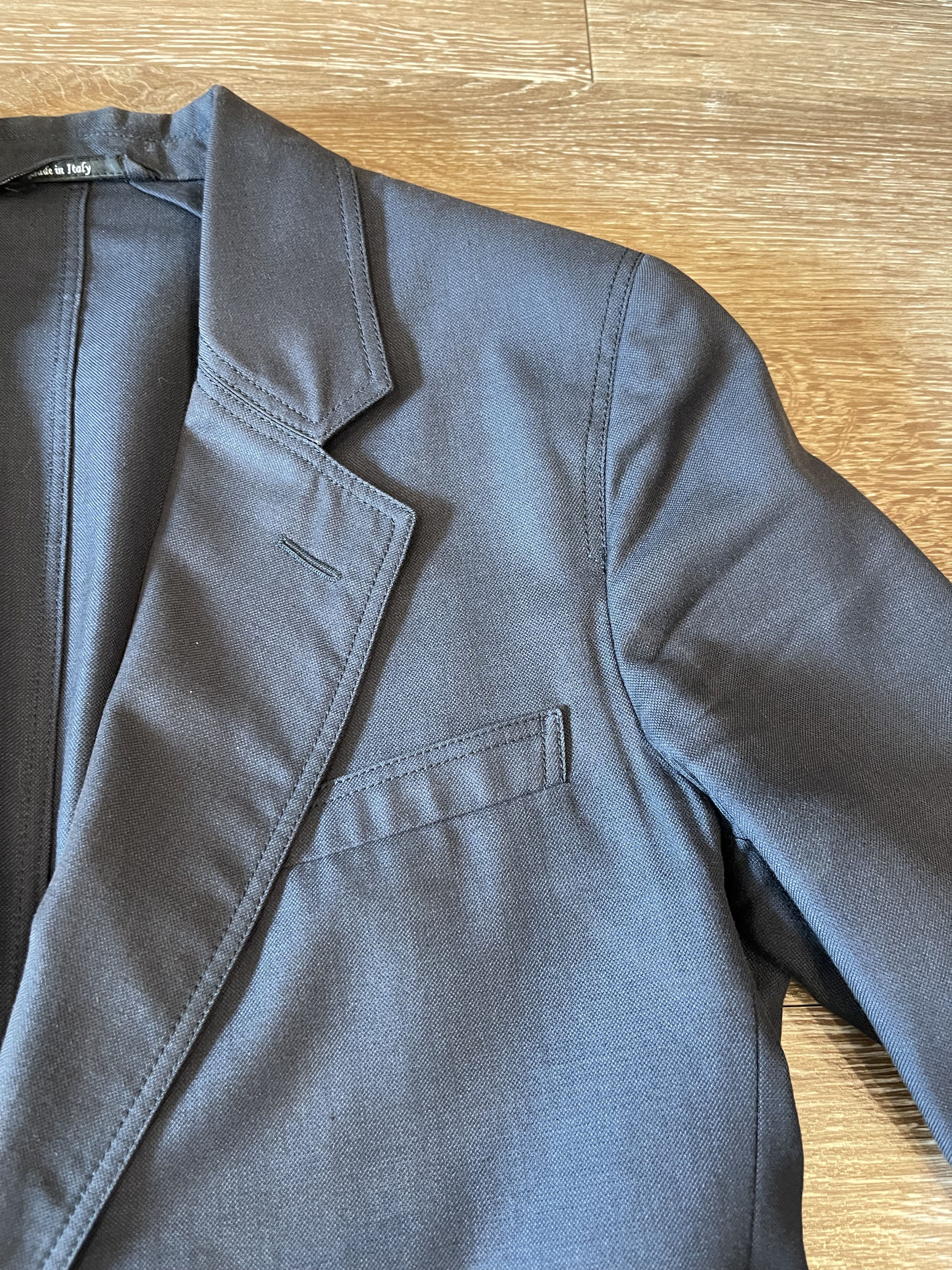 Maison Margiela MAISON MARTIN MARGIELA - NAVY WOOL JACKET Size US M / EU 48-50 / 2 - 4 Thumbnail