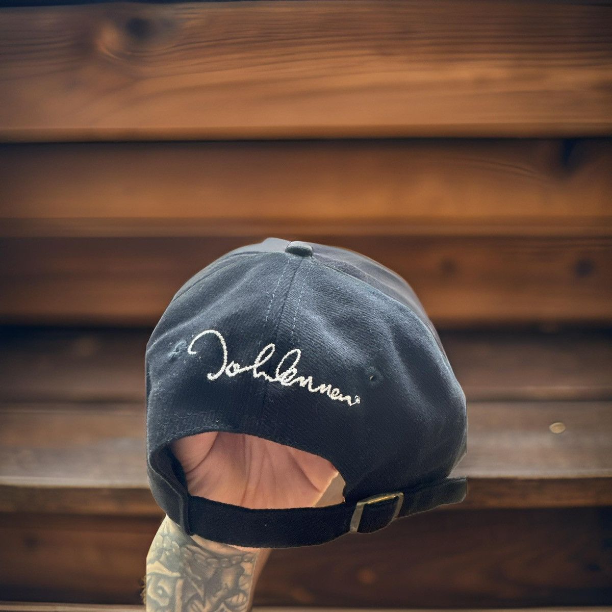 Other Vintage John Lennon 1992 “signature” Imagine Hat Y2K Beatles Size ONE SIZE - 2 Thumbnail