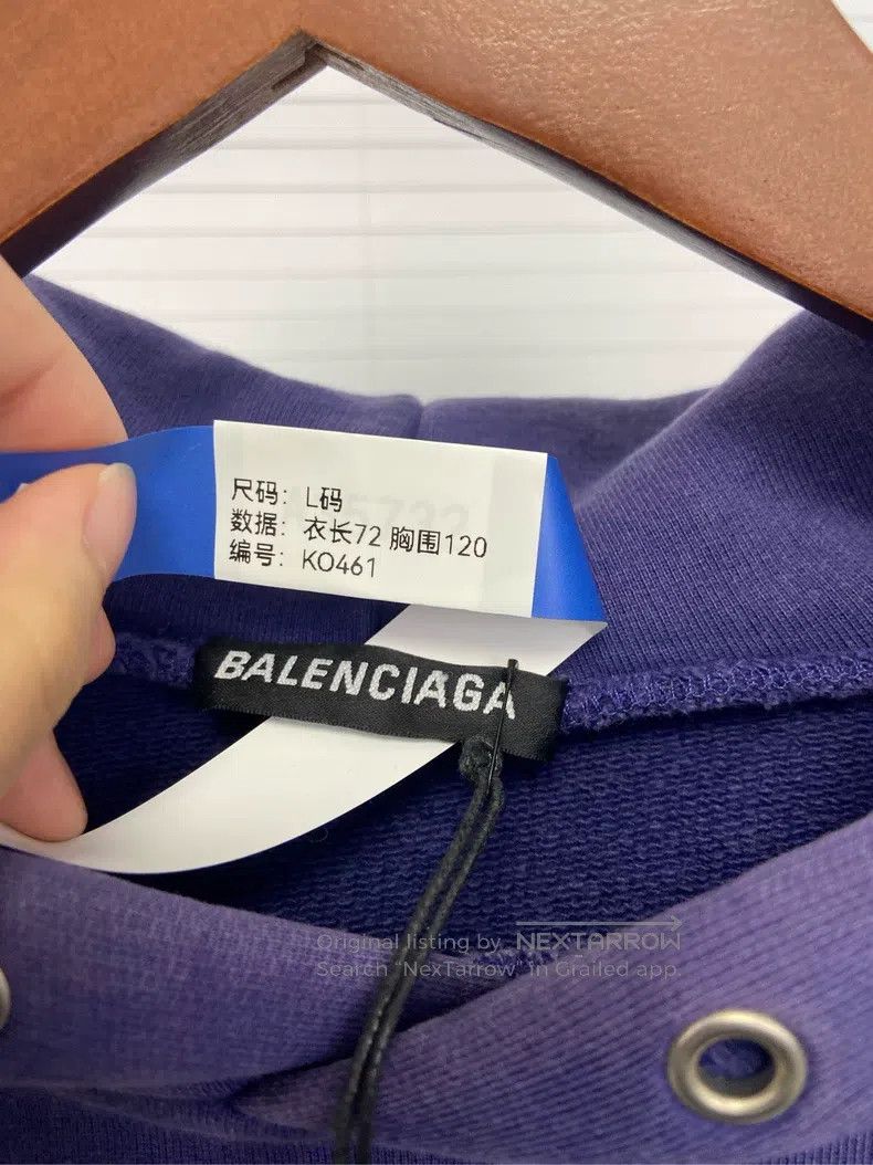Balenciaga Balenciaga Waves Coca-Cola, letter logo print, long-sleeve Size US L / EU 52-54 / 3 - 6 Thumbnail