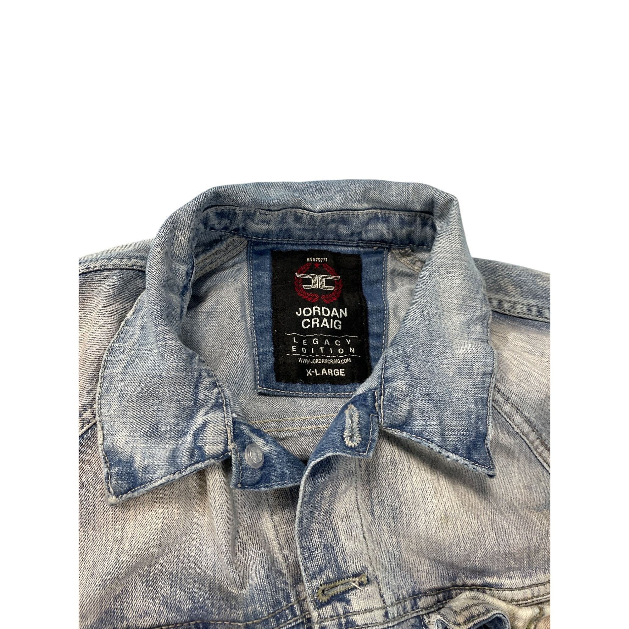Jordan Craig Jordan Craig Legacy Edition Mens Acid Wash distressed street Size US XL / EU 56 / 4 - 5 Thumbnail