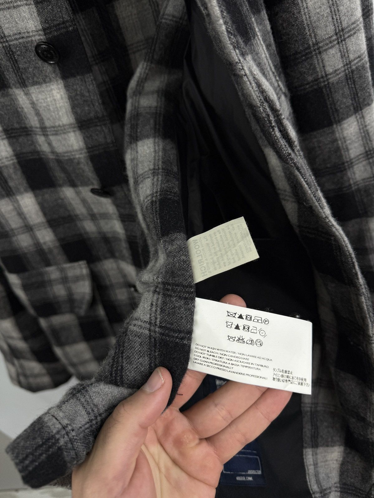 Woolrich Woolen Mills 🇺🇸 Woolrich John Rich Bros Wool Jacket Rare Retro Hype Y2K Size US L / EU 52-54 / 3 - 11 Thumbnail