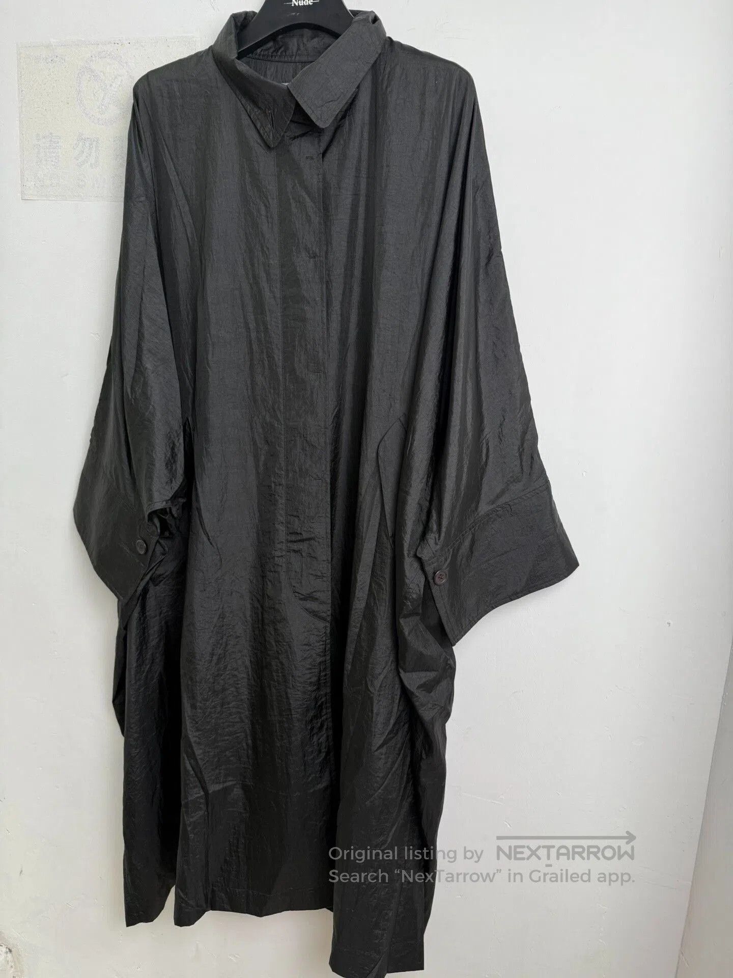 Issey Miyake issey miyake 80s oversized black coat. Size US M / EU 48-50 / 2 - 5 Thumbnail
