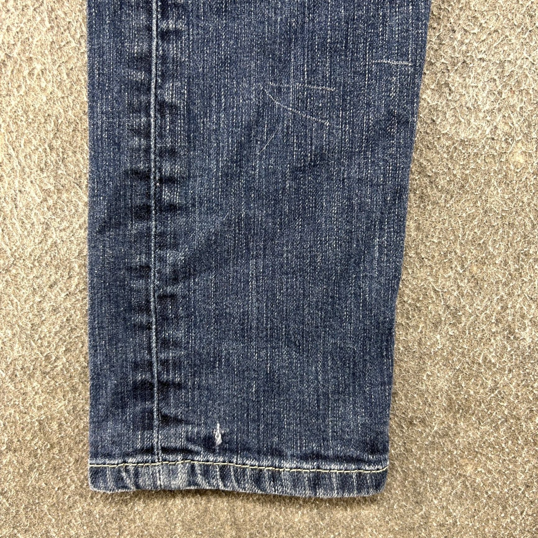 Levi's Levi's 510 Jeans Mens 30x30 Blue Dark Wash Denim Skinny Stretch Cotton Spandex 5-Pocket Regular Fit Size US 30 / EU 46 - 6 Thumbnail