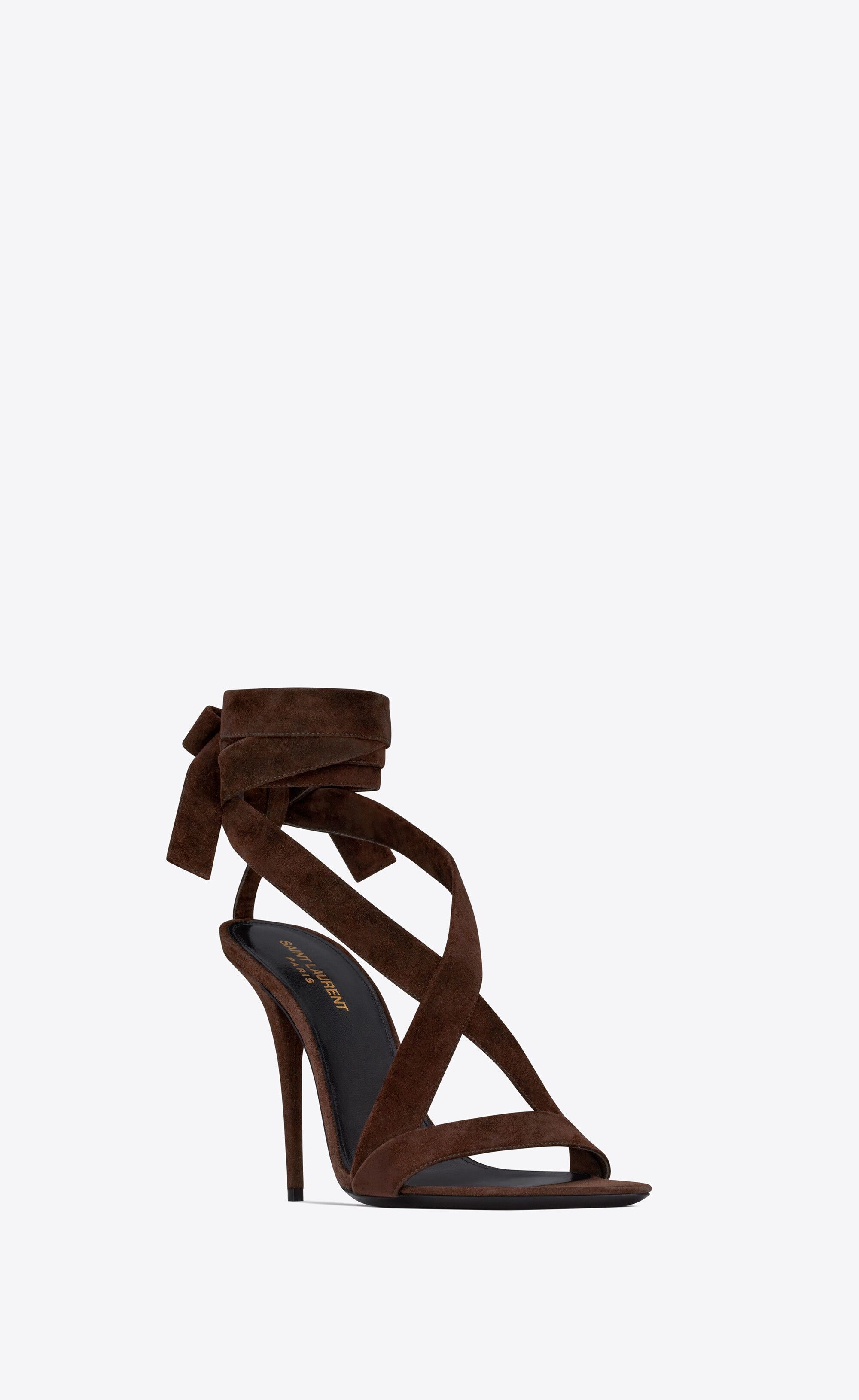 o1tp1o0125 Deva Sandals In Suede in Brown