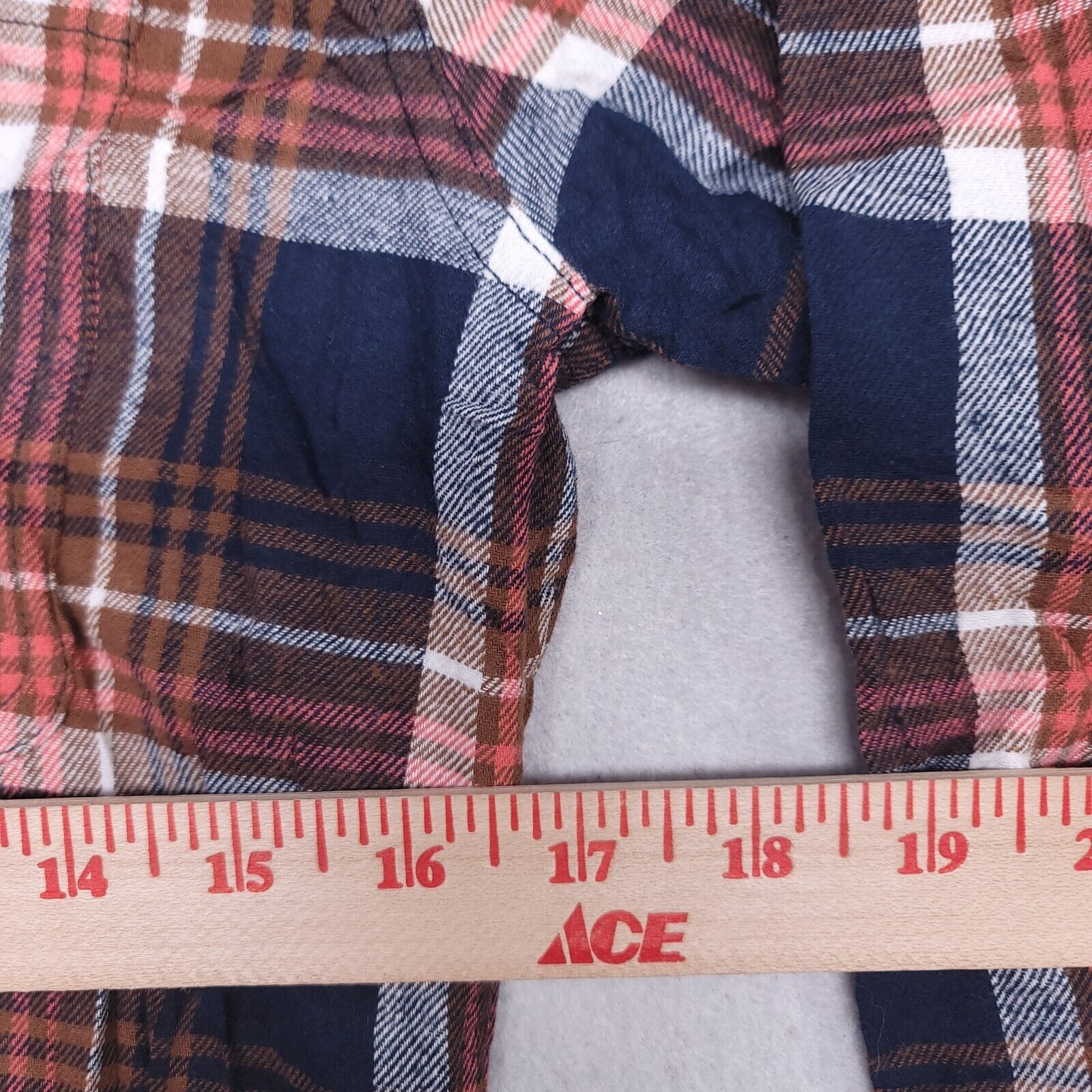Sonoma Sonoma Madras Flannel Button Up Shirt Mens Size Small S Blue Size US S / EU 44-46 / 1 - 8 Thumbnail