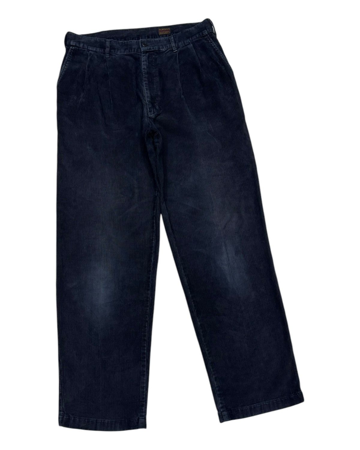 Issey Miyake BOBSON BAGGY CORDUROY WIDE PANTS Size US 33 - 3 Thumbnail